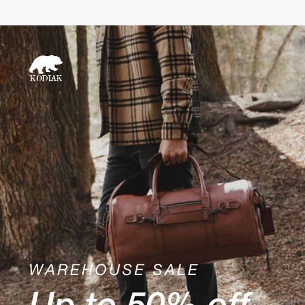 WAREHOUSE SALE - SAVE UP TO 50%