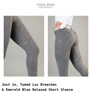 Tweed Breeches Are Here❗
