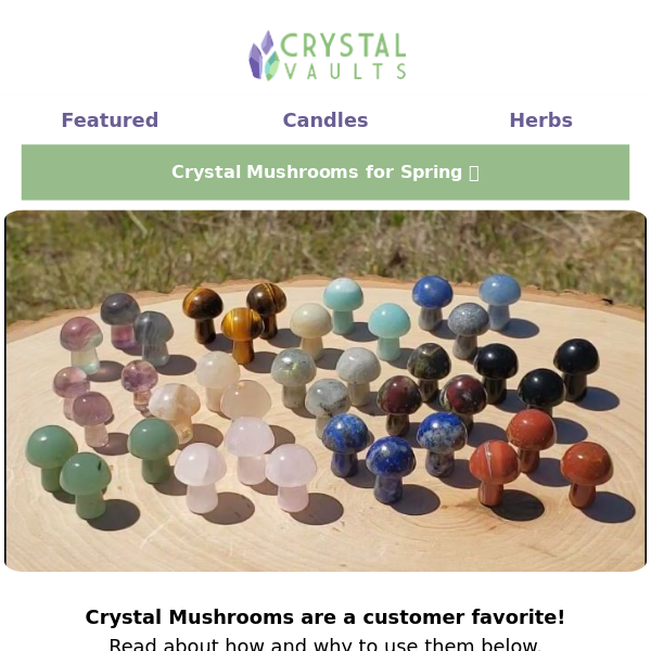 Crystal Mushroom Magic 🍄✨