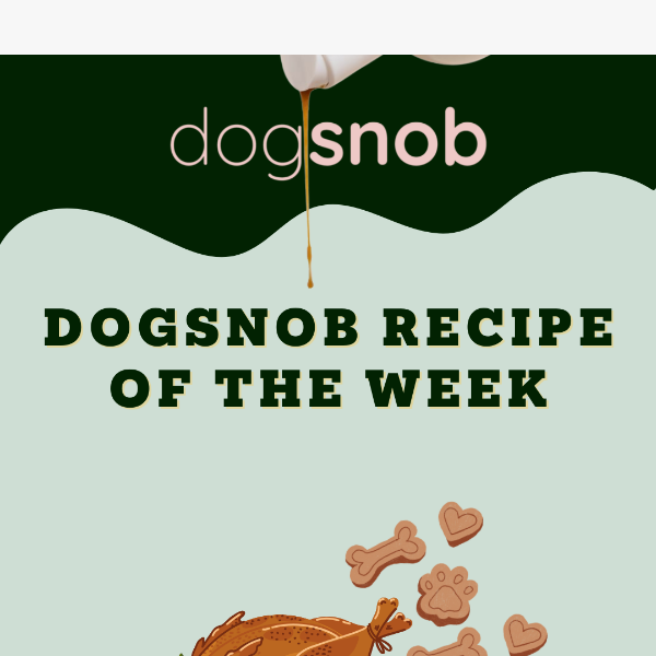 Dogsnob Recipe of the Week! 🐓🐾