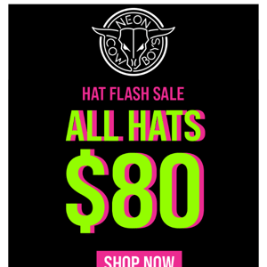 $80 hats!! For a LIMITED TIME! 💥