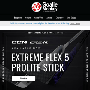 NEW ARRIVAL: CCM Extreme Flex 5 Prolite Sticks