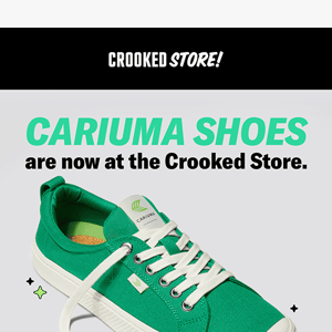 We’re stepping up our shoe offerings with Cariuma