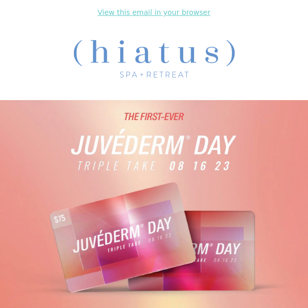 Set Your Alarm | Tomorrow is Juvederm Day