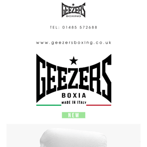 LAUNCH! Geezers Boxia Stallion range has arrived! 🇮🇹