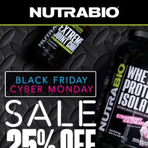 25% OFF Everything! **BioCrew Members Only**