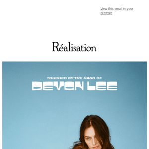 🍒 DEVON LEE X RÉALISATION 🍒 The Collection