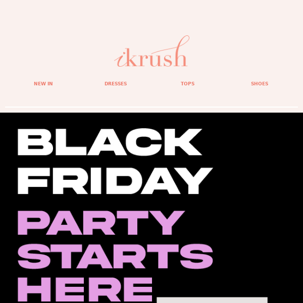 Get Krushing: 25% off everything at iKrush