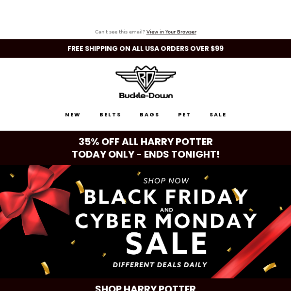 WIZARDING WORLD OF HARRY POTTER 35% OFF