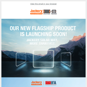 Meet Jackery‘s New Flagship Product at IFA 2022, Berlin!