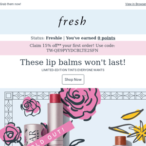 These limited-edition balms won't last...