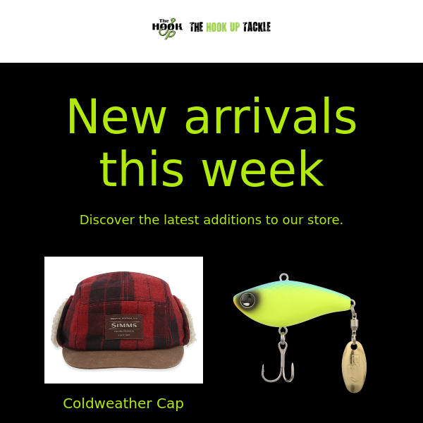 New arrivals this week - The Hook Up Tackle
