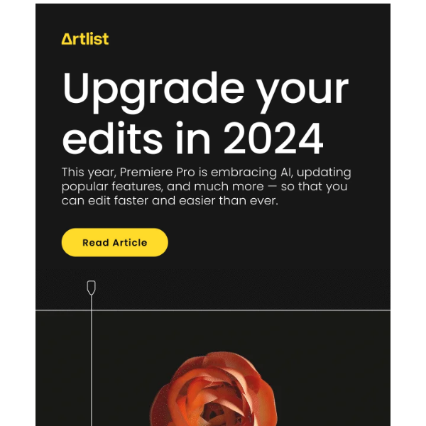 Artlist.io, get everything you need to know about the 2024 Premiere Pro updates