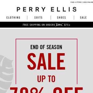 💥Up to 70% Off: The End of Season Sale Has Arrived!