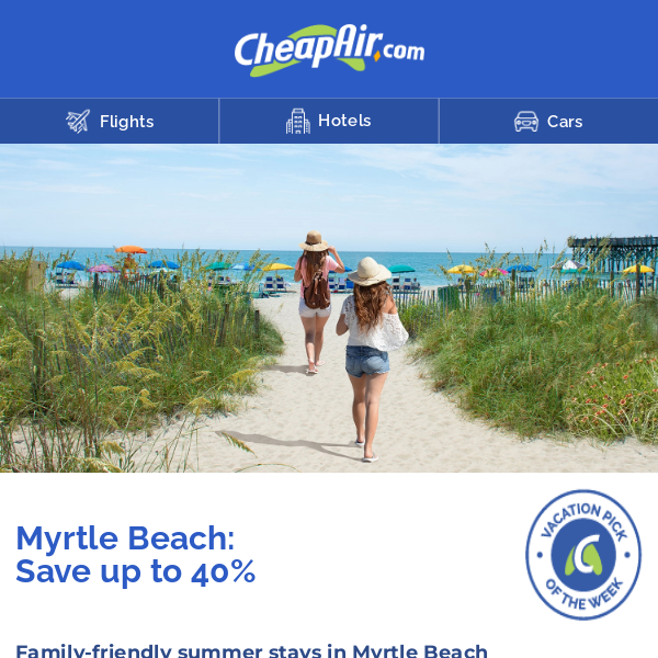 Myrtle Beach, South Carolina - Save up to 40%