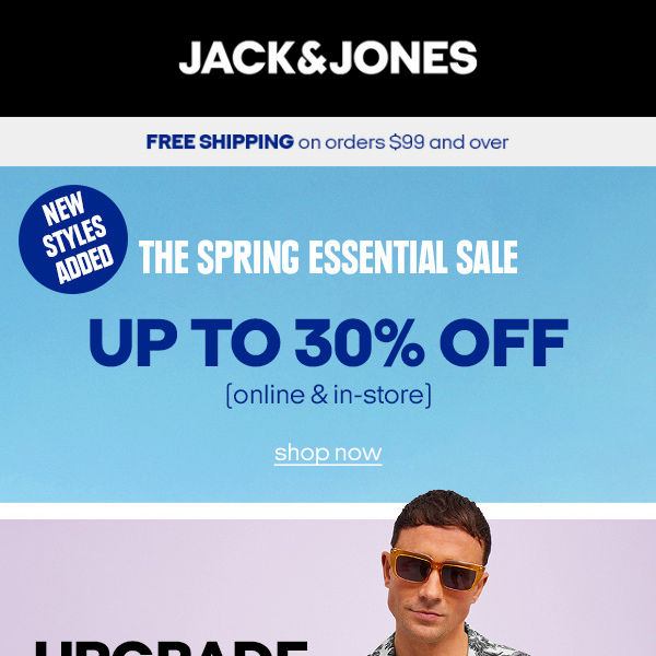 Up to 30% OFF is still on 👀 - Jack & Jones Canada
