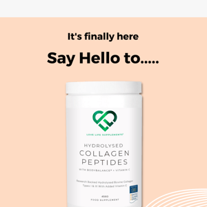 Introducing - Collagen Peptides 2.0