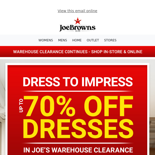 Dress to Impress With Up To 70% OFF Dresses!