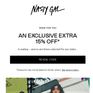 Your Exclusive Extra 15% Off Expires Soon
