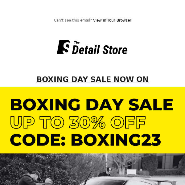 🥊 Boxing Day Sale Live