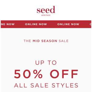 Online Early Access | The Mid Season Sale