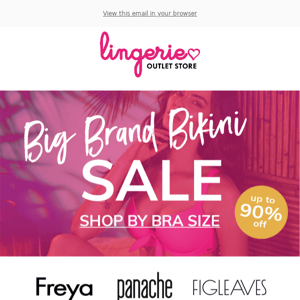 Big Brand Bikini Sale 👙 Up to 90% off