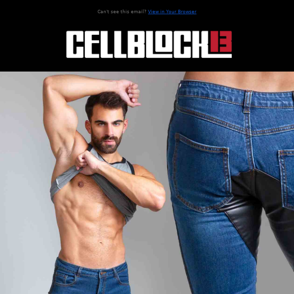 CELLBLOCK 13 SADDLE DENIM! Ride Off In The SADDLEBACK Denim Pant! Available In 3 Denim Washes!