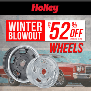 WHEEL DEALS: Get Up to 52% OFF NOW