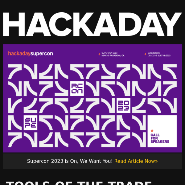 Hackaday Newsletter 0x6F