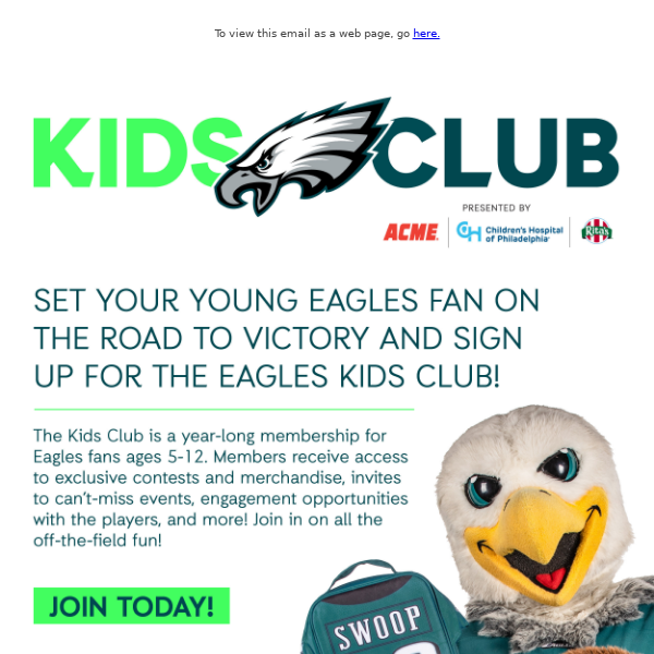 Eagles fans swooping down on merchandise