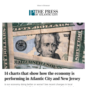 14 charts that show how the economy is performing in Atlantic City and New Jersey