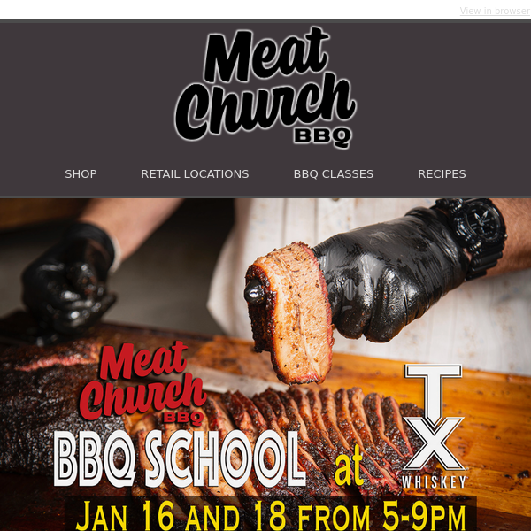 The Meat Church Black Friday sale is on plus our January BBQ