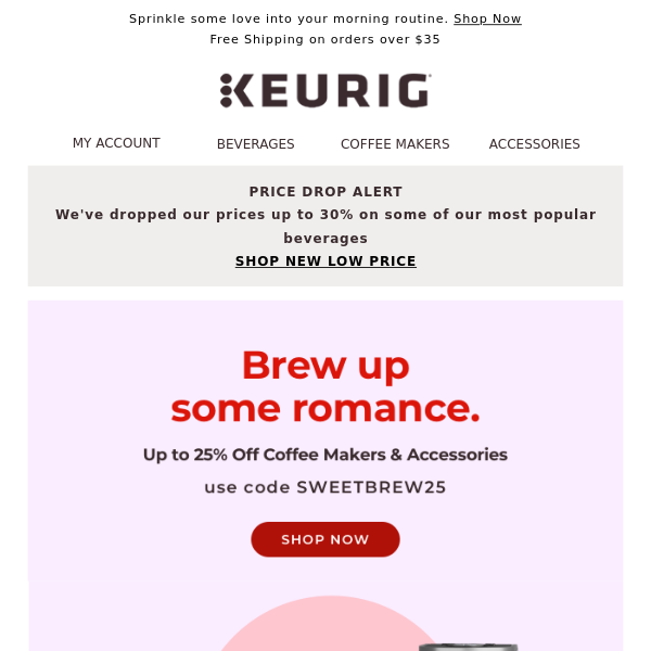 Hurry! Valentine's Day Savings on Coffee Essentials - Up to 25% Off!