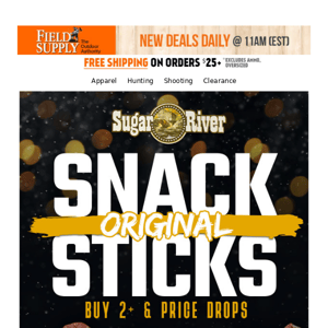 😋 $9.99 Sugar River Snack Sticks - Buy 2+ & price drops!