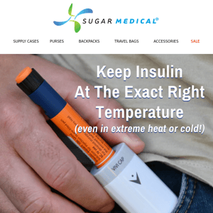 NEW! Protect Insulin from Overheating and Freezing