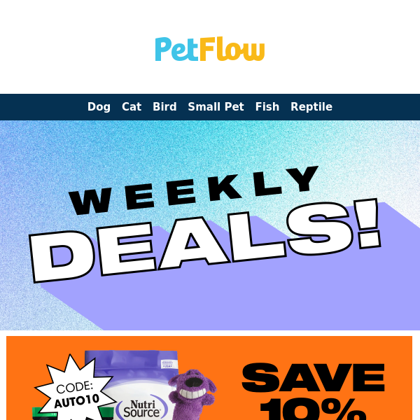 Sunday Funday Deals: Brighten Your Pet's Week with Our Special Offers! 🐶