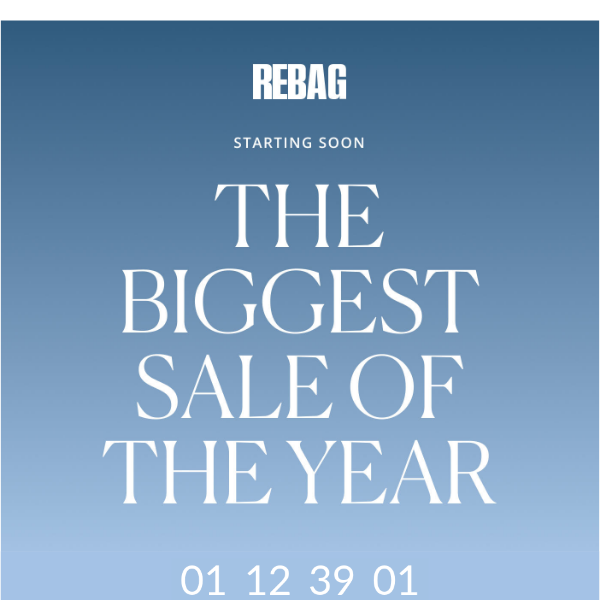 You're Invited: The Biggest Sale of the Year