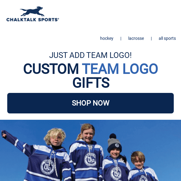 Custom Team Gear for YOUR Sport | Free Shipping