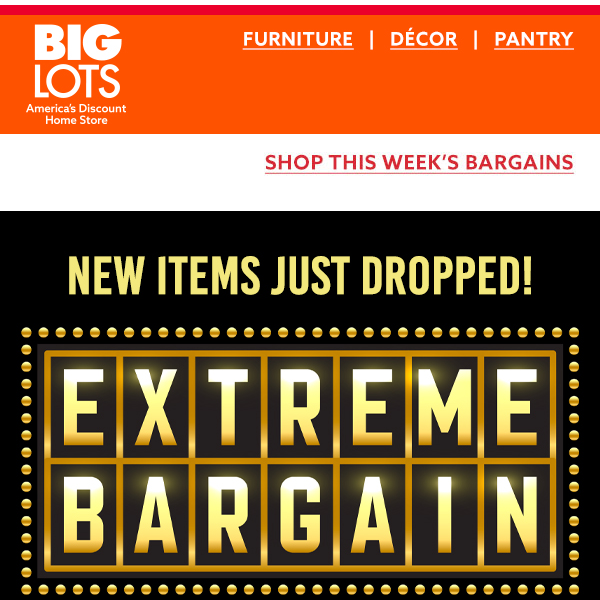 New Extreme Bargains are here! 🎉