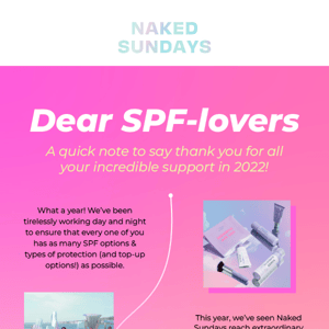 Thank you SPF lovers💜