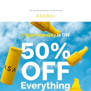 💛 Up to 50% off EVERYTHING💛