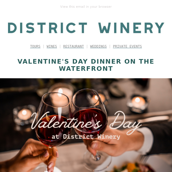 Valentine’s and Galentine’s at District Winery 💗