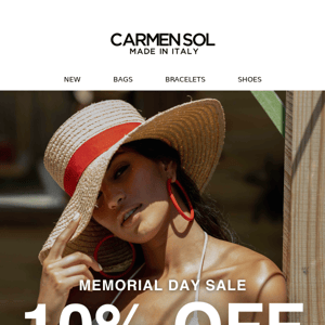 Memorial Day Sale – 10% OFF