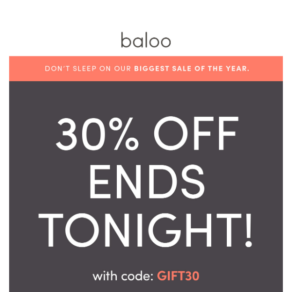 Last Day: Take 30% Off!