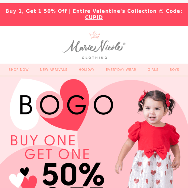 ❤️💗 BOGO 50% Off Valentine's Day ❤️💗