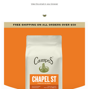 Introducing Chapel St our May Coffee of the Month.