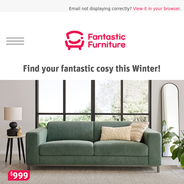 Find your Fantastic Cosy this Winter!