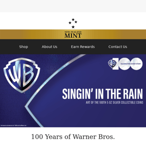 Celebrate 100 Years of Warner Brothers with Art of the 100th!