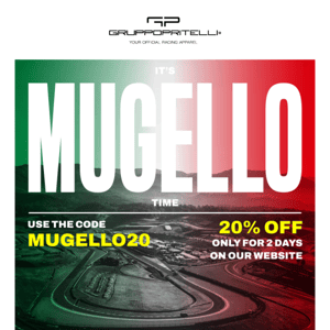 ⏳ONLY FOR 48H⌛ -20% ON EVERYTHING! Code: MUGELLO20