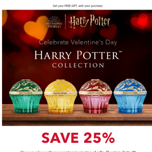 ⏰ Ends Soon: 25% off! Harry Potter™ Perfume and Lipstick Collection